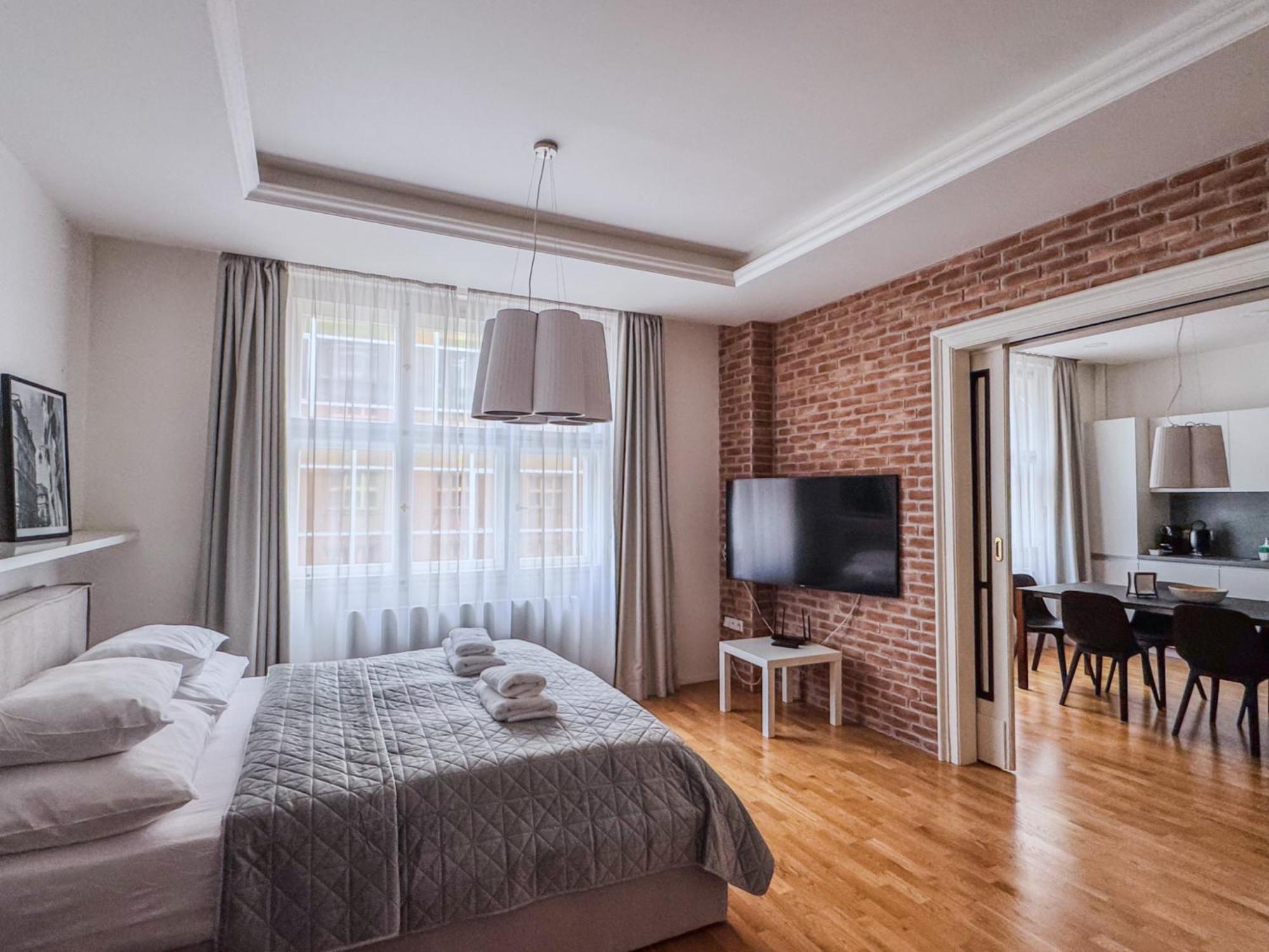 Unique Old Town Apartments At Palace Dlouha 프라하 외부 사진